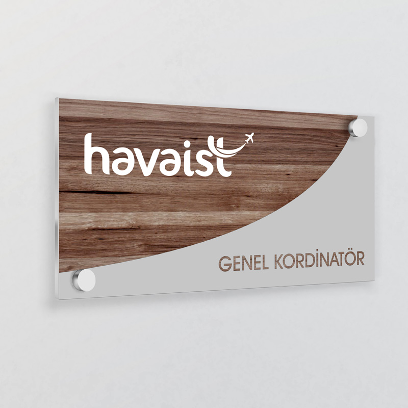Empty glass name plate 3d realistic vector Empty glass name plate 3d realistic vector